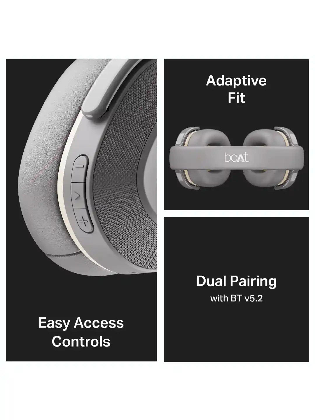 Buy boAt Rockerz 413 Wireless Headphones with 40mm Drivers & 60H