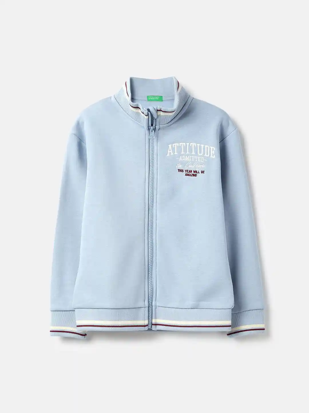 Buy United Colors of Benetton Boys Mock Collar Bomber Jacket