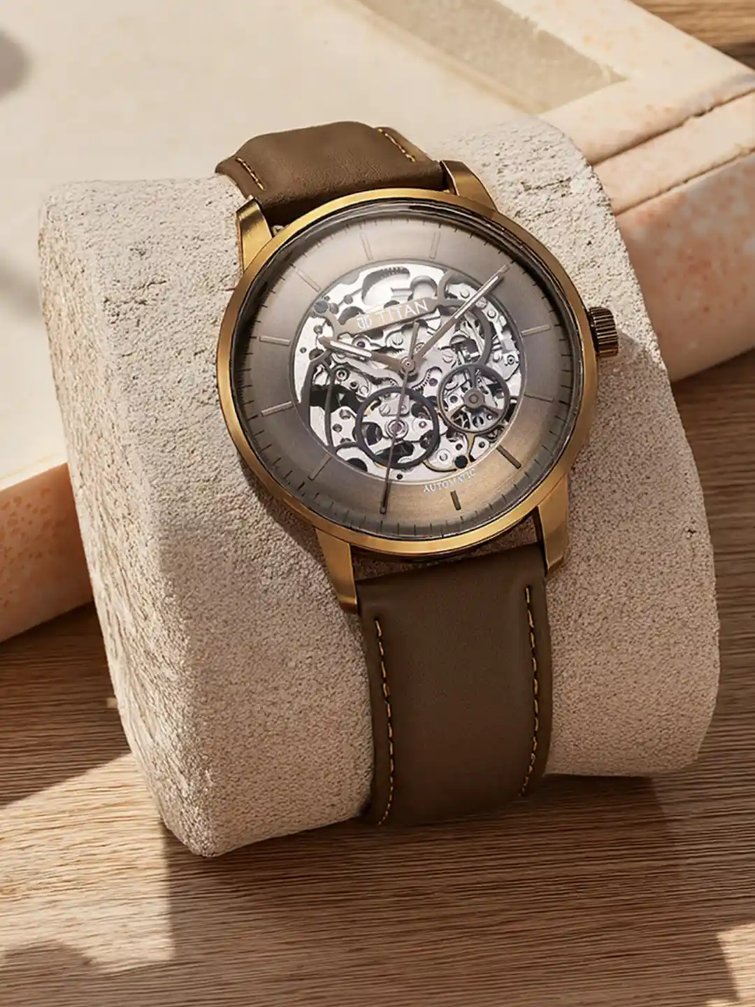 Titan Watches For Mens Designer Watches Leather Strap Buy Titan