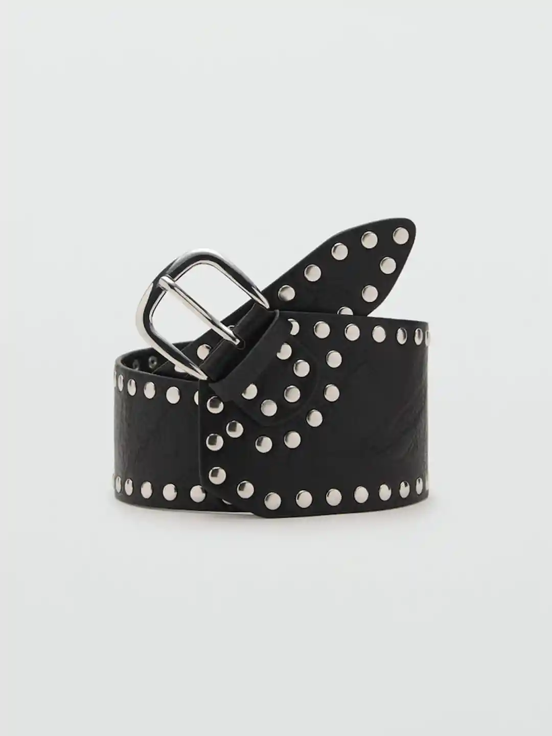 MANGO Women Studded Belt