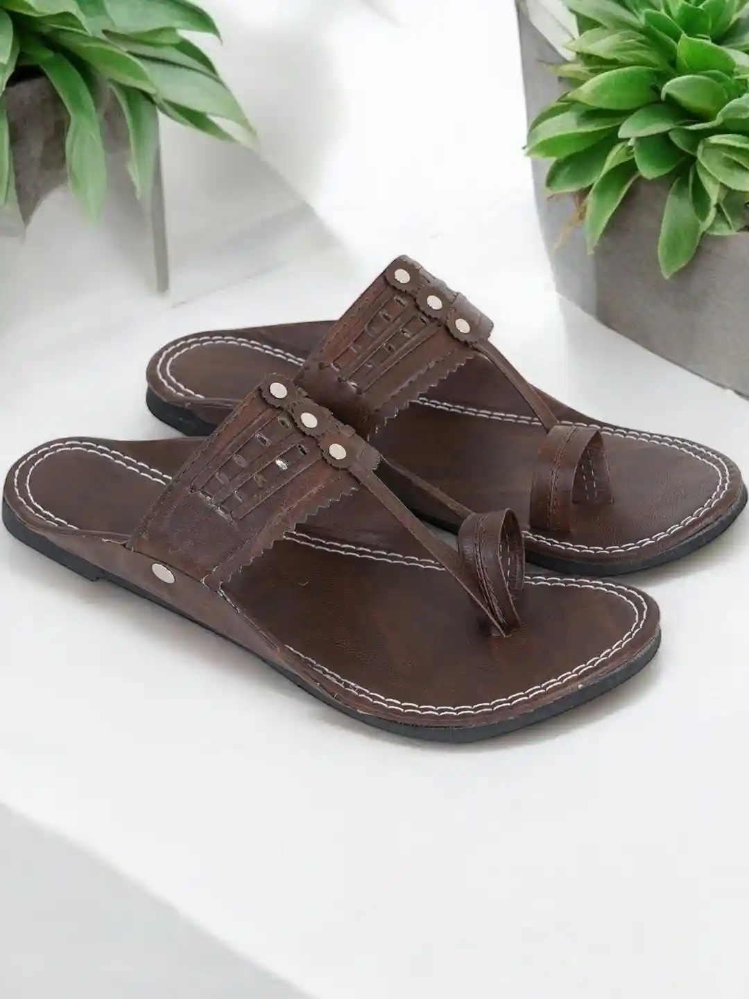 DFR Men Ethnic Comfortable Men Rajasthani Slipper Chappals
