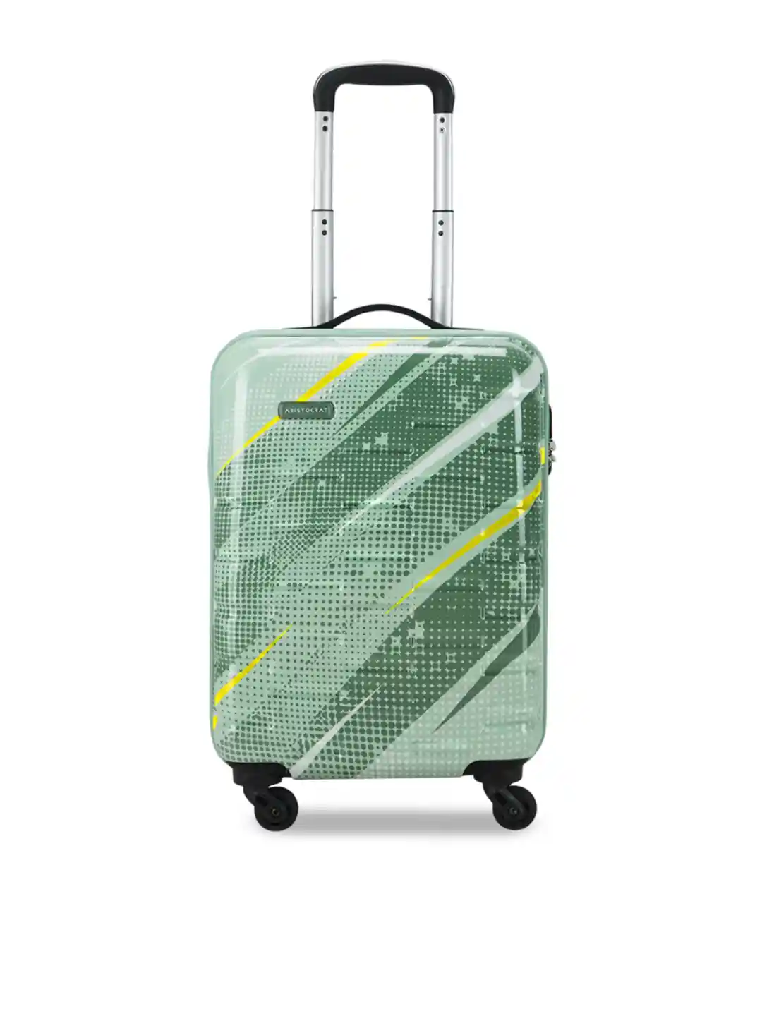 Buy Aristocrat Radiance Green Small Hard Luggage 55cm Cabin