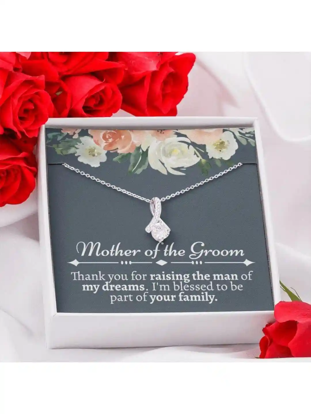 Rakva 925 Mother In Law Necklace Gift Buy Rakva Silver-Plated