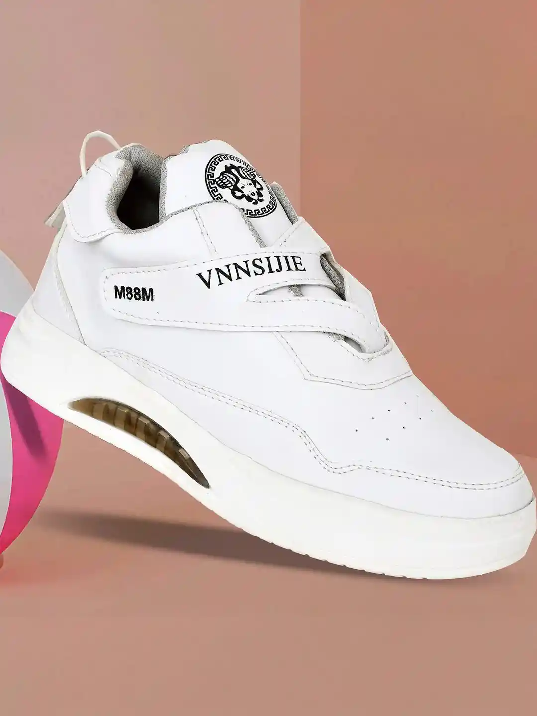 Bizazo Men White Casual Shoes