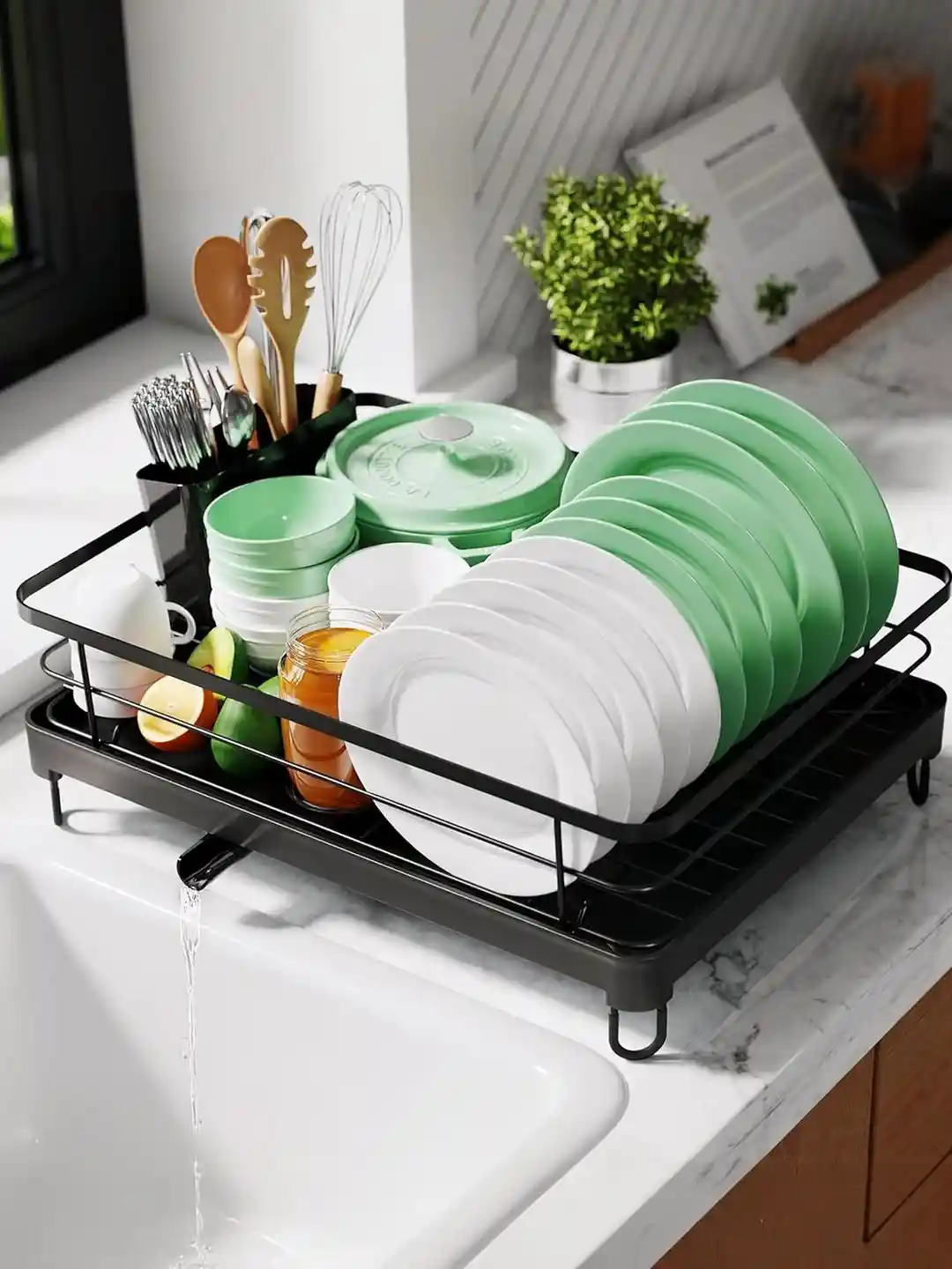 Ubuy Rubbermaid Dish Drainer Small Black Rubbermaid Small Dish