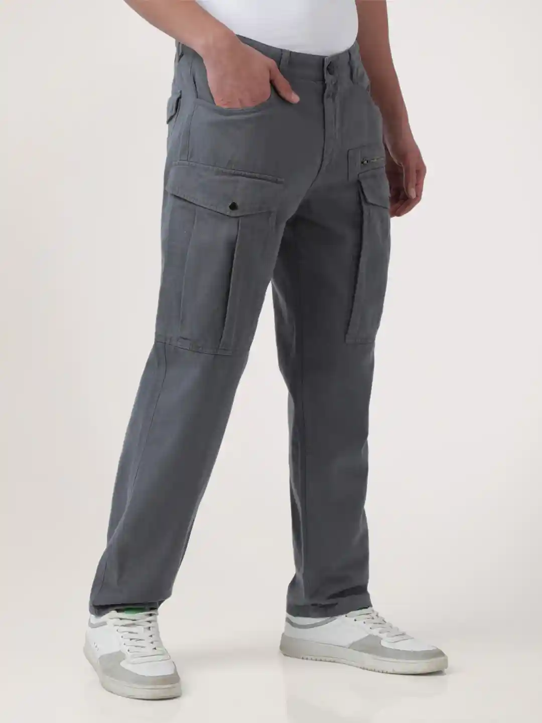 Buy Bene Kleed Men Relaxed Fit Cargo Trouser Trousers for Men