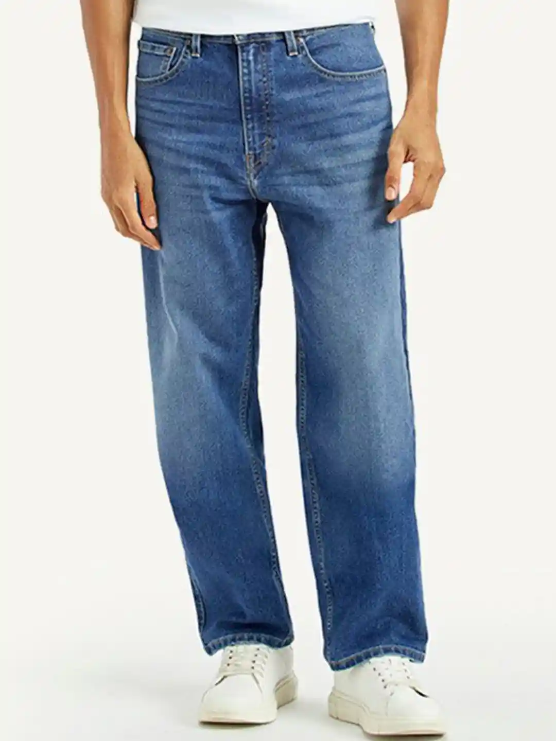 Buy Levis Men Straight Fit Mid-Rise Light Fade Jeans Jeans for