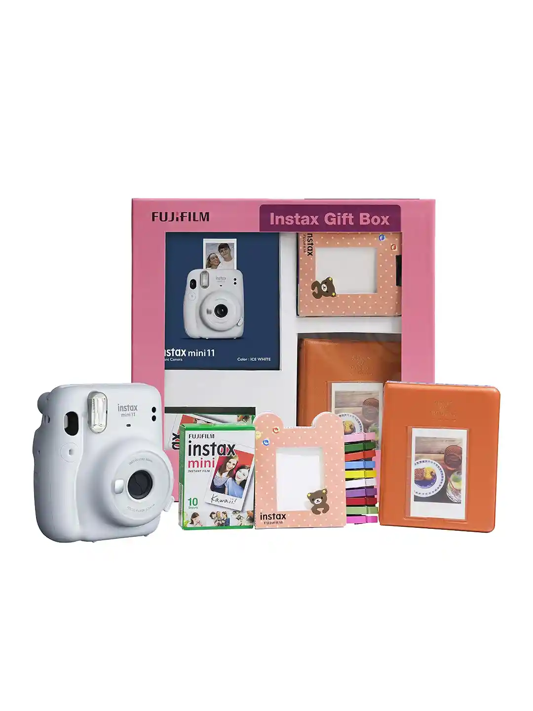 FUJIFILM Instax Mini 11 Instant Camera Gift Box With 10 Shots