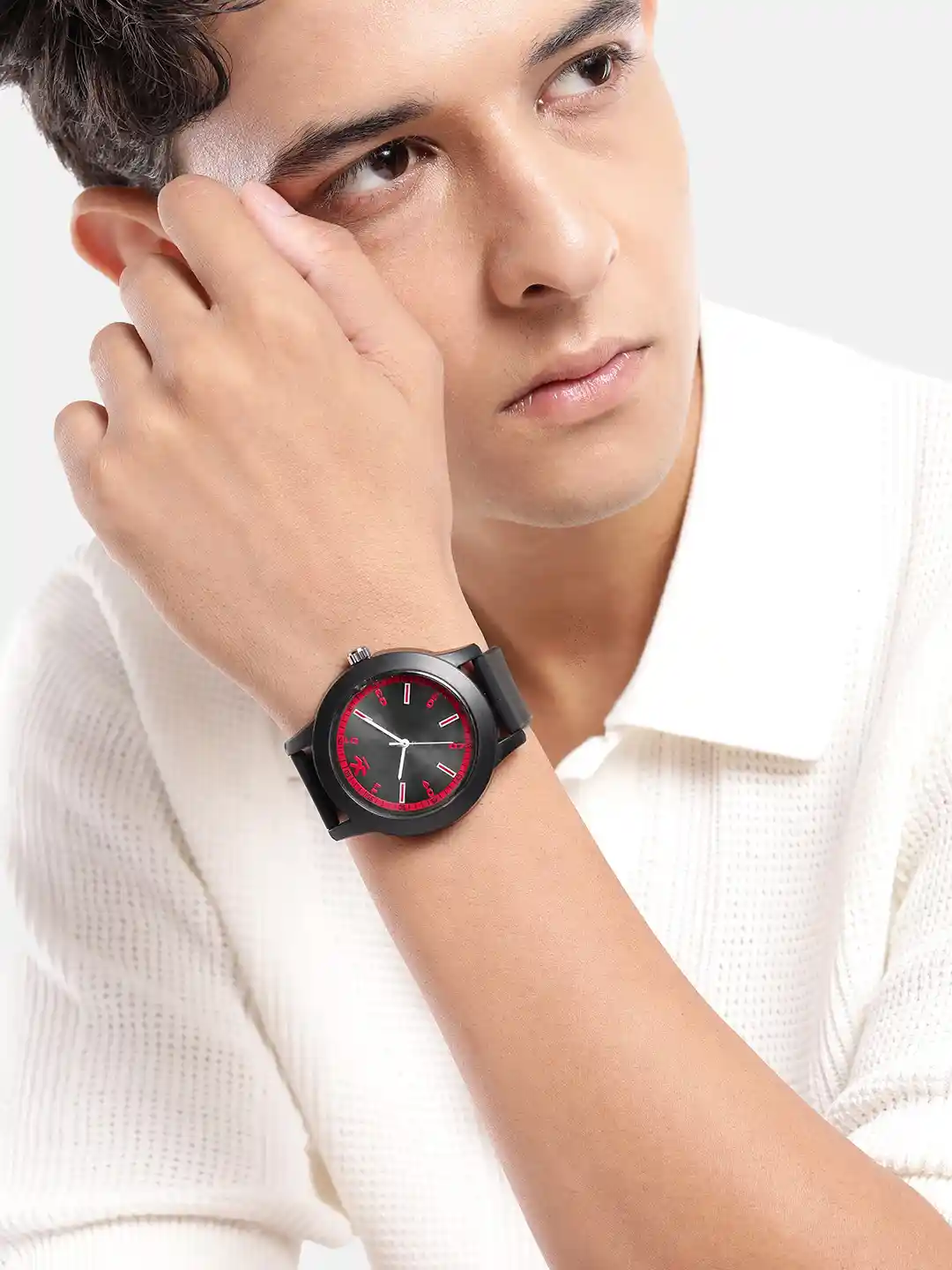 Buy WROGN Men Dial Straps Analogue Chronograph Watch Watches