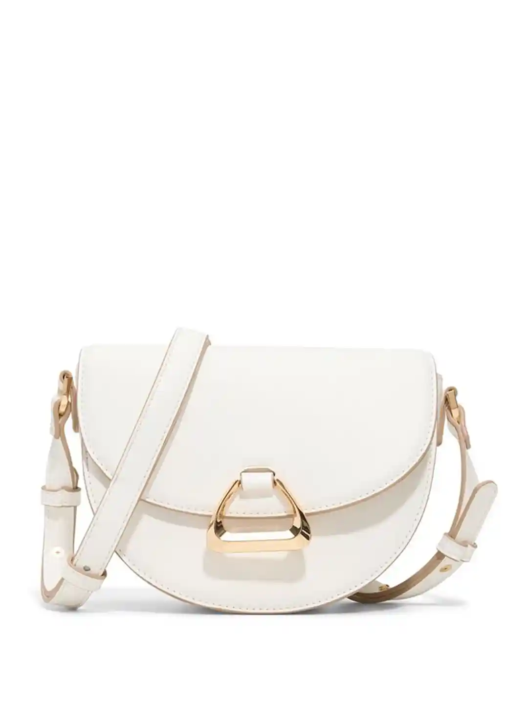 ALDO Women Textured Crossbody Buckle Detail Sling Bag