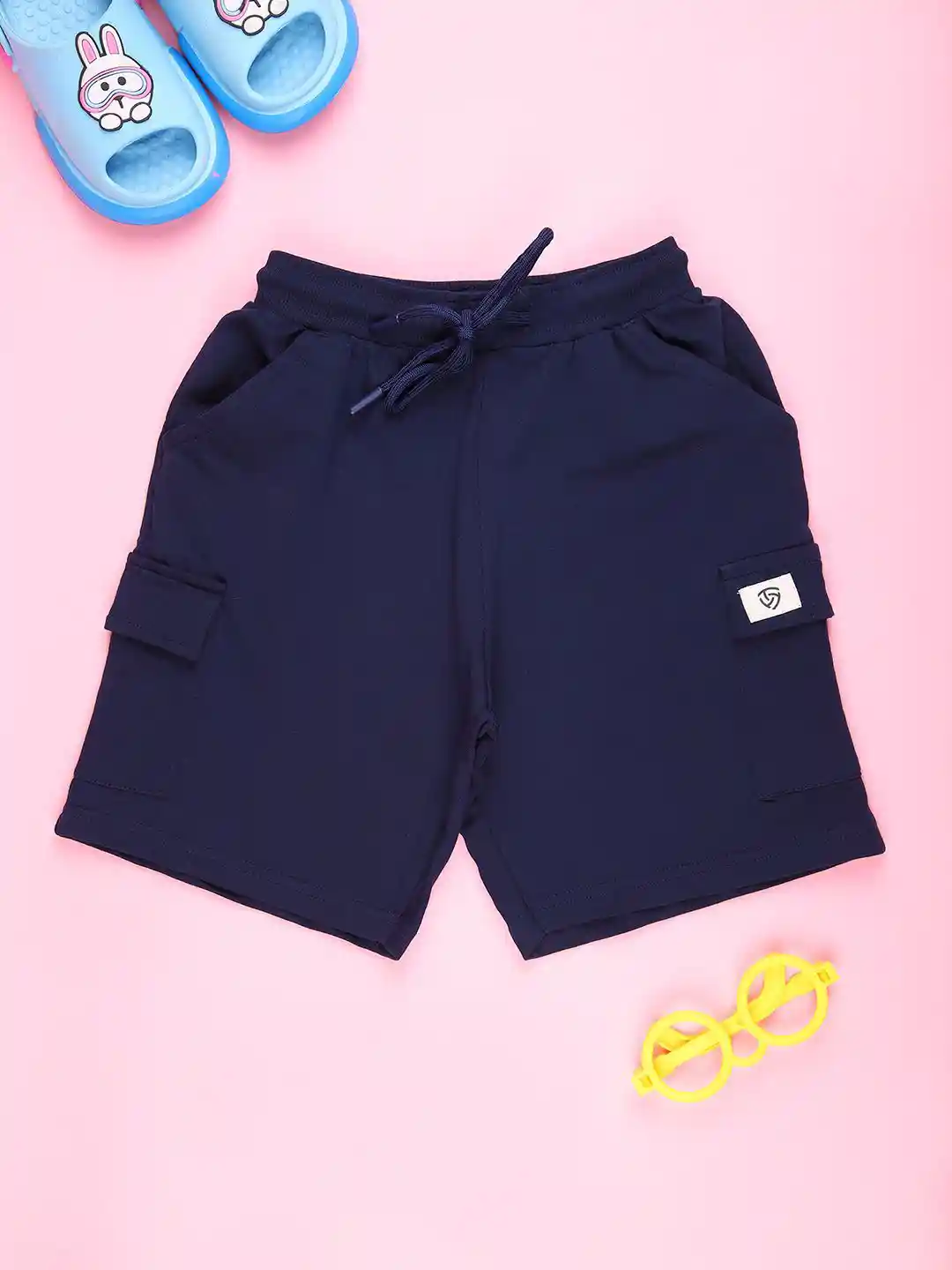 Buy V-Mart Boys Regular Fit Mid-Rise Cotton Shorts Shorts for