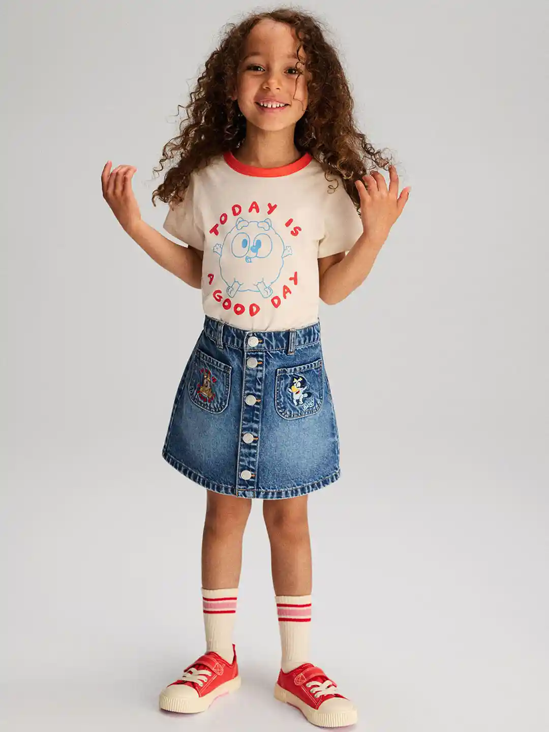 Denim Skirt A Line Skirt Myntra DressBerry Blue Denim Mini A-Line