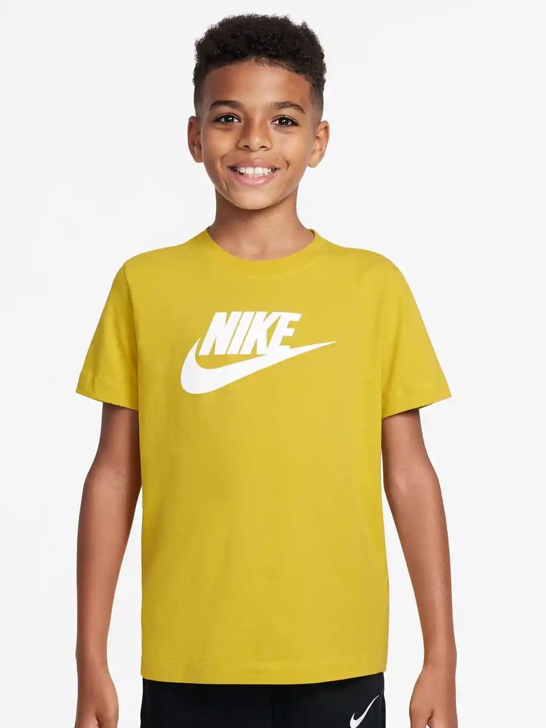 Nike Sportswear Older Kids' Brand Logo Printed T-Shirt