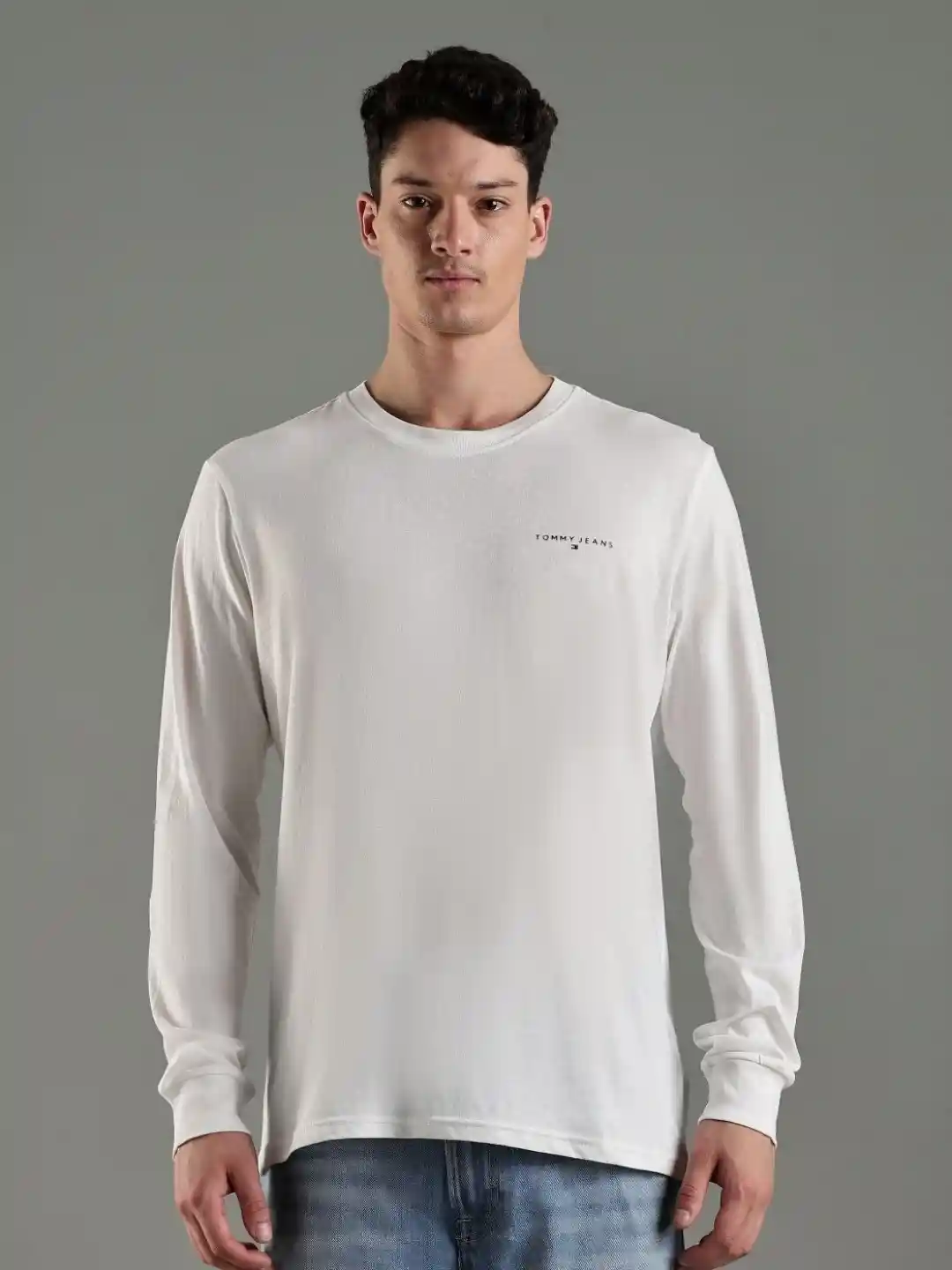 Koolau Tommy Jeans Cola White Tommy Hilfiger Long Sleeve Tshirt