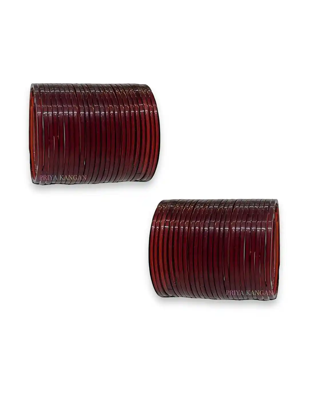 Buy PRIYA KANGAN Set Of 48 Transparent Glass Bangles Bangle for