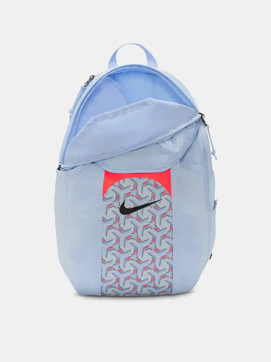 pink and blue nike backpack