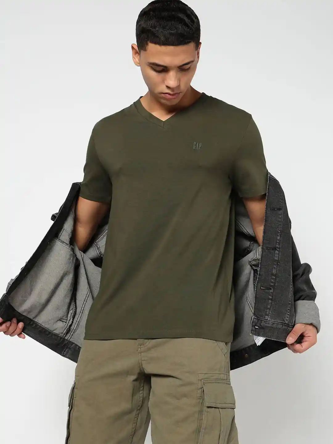 Buy GAP V-Neck T-shirt Tshirts for Men 35043997 Myntra