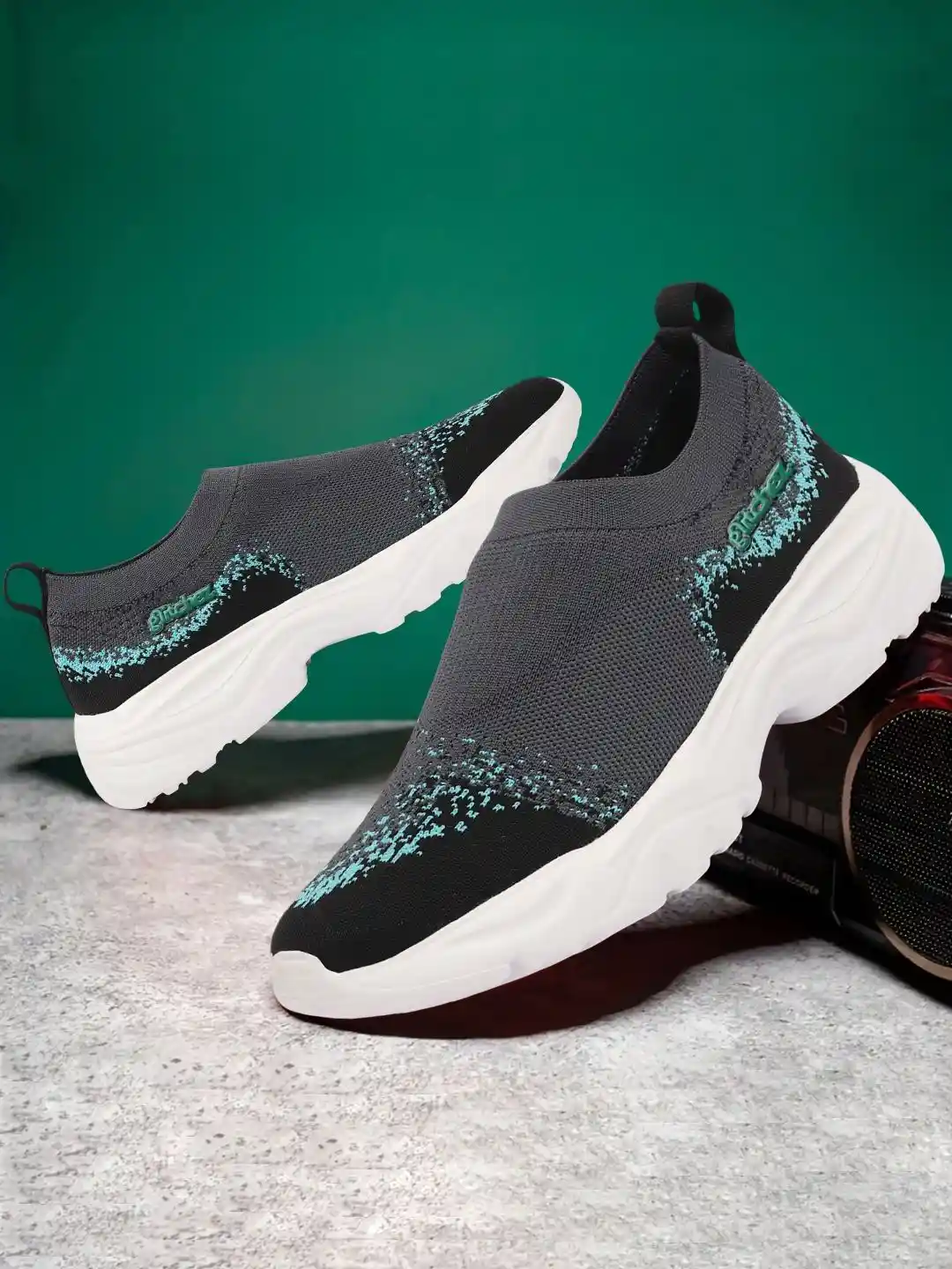 Buy glitchez Men Woven Design Lightweight Sneakers - Casual Shoes