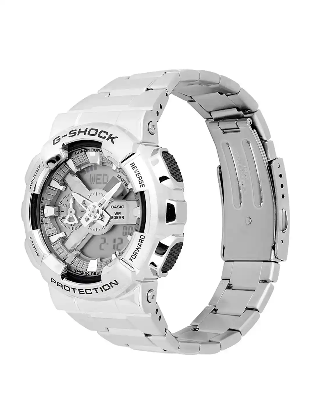 Buy CASIO G-SHOCK GM-110D-8ADR Silver Analog-Digital dial
