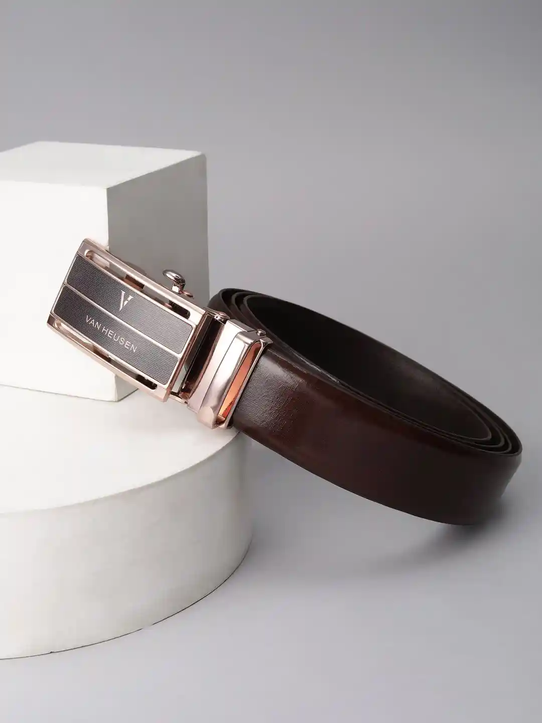 van heusen leather belt