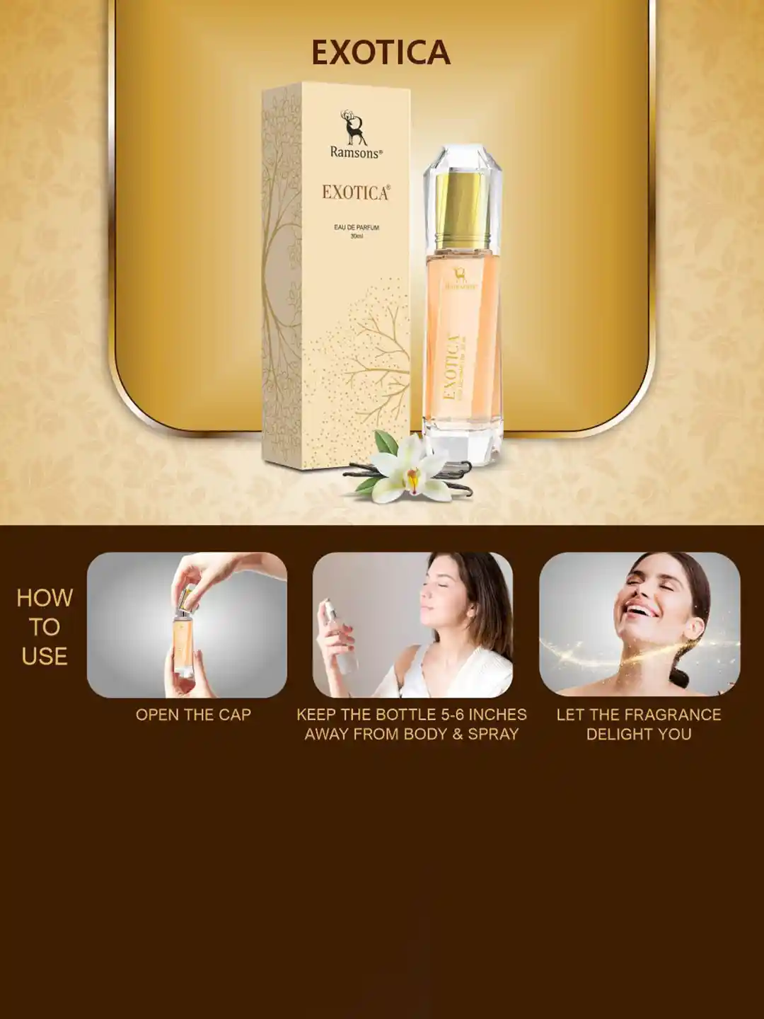 Buy Ramsons Women Exotica Long Lasting Eau de Parfum 30 ml