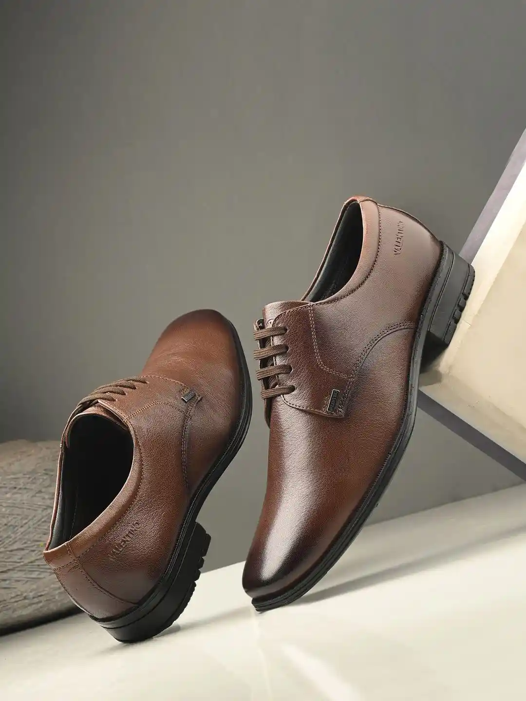 Valentino Men Lace-Up Formal Derby Shoes