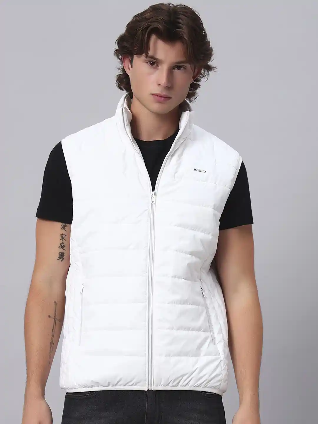 Buy AR-FIT Mock Collar Sleeveless Lightweight Rapid-Dry Bomber