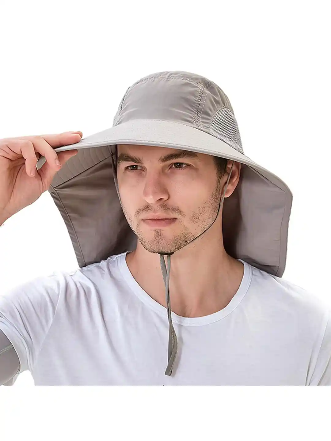 Buy Gustave Men Wide Brim UV Protection Foldable Sun Hat Hat for