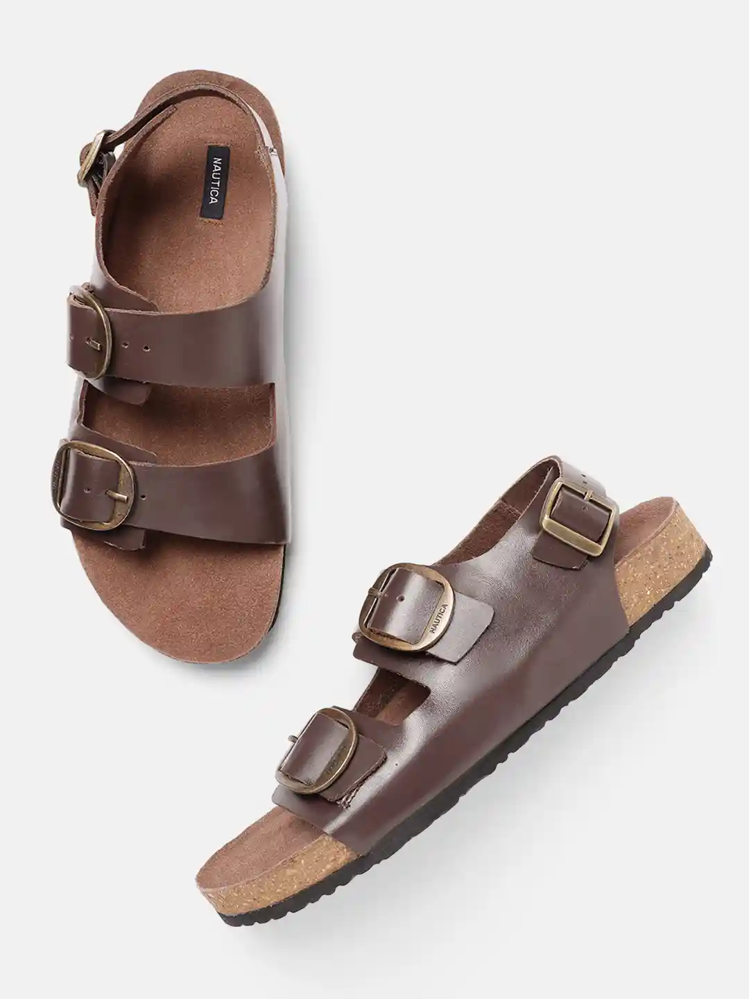 Buy Nautica Men Leather Comfort Sandals Sandals for Men 33285112