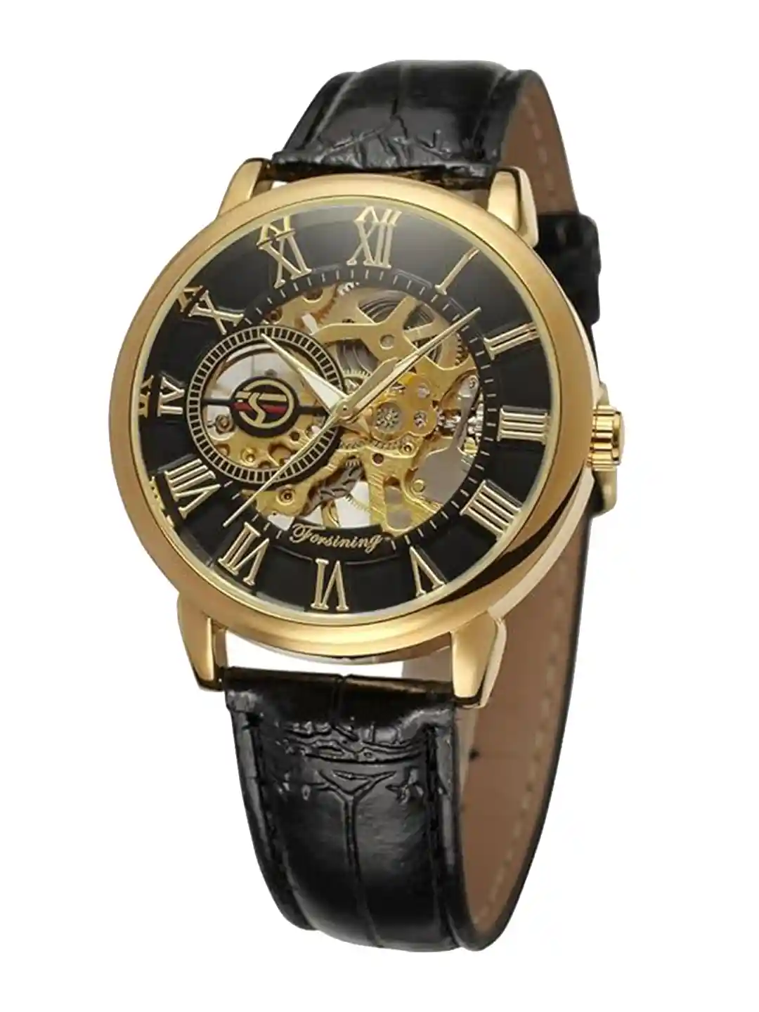 Buy FORSINING Men Mechanical Hand Wind Skeleton Antique Steampunk