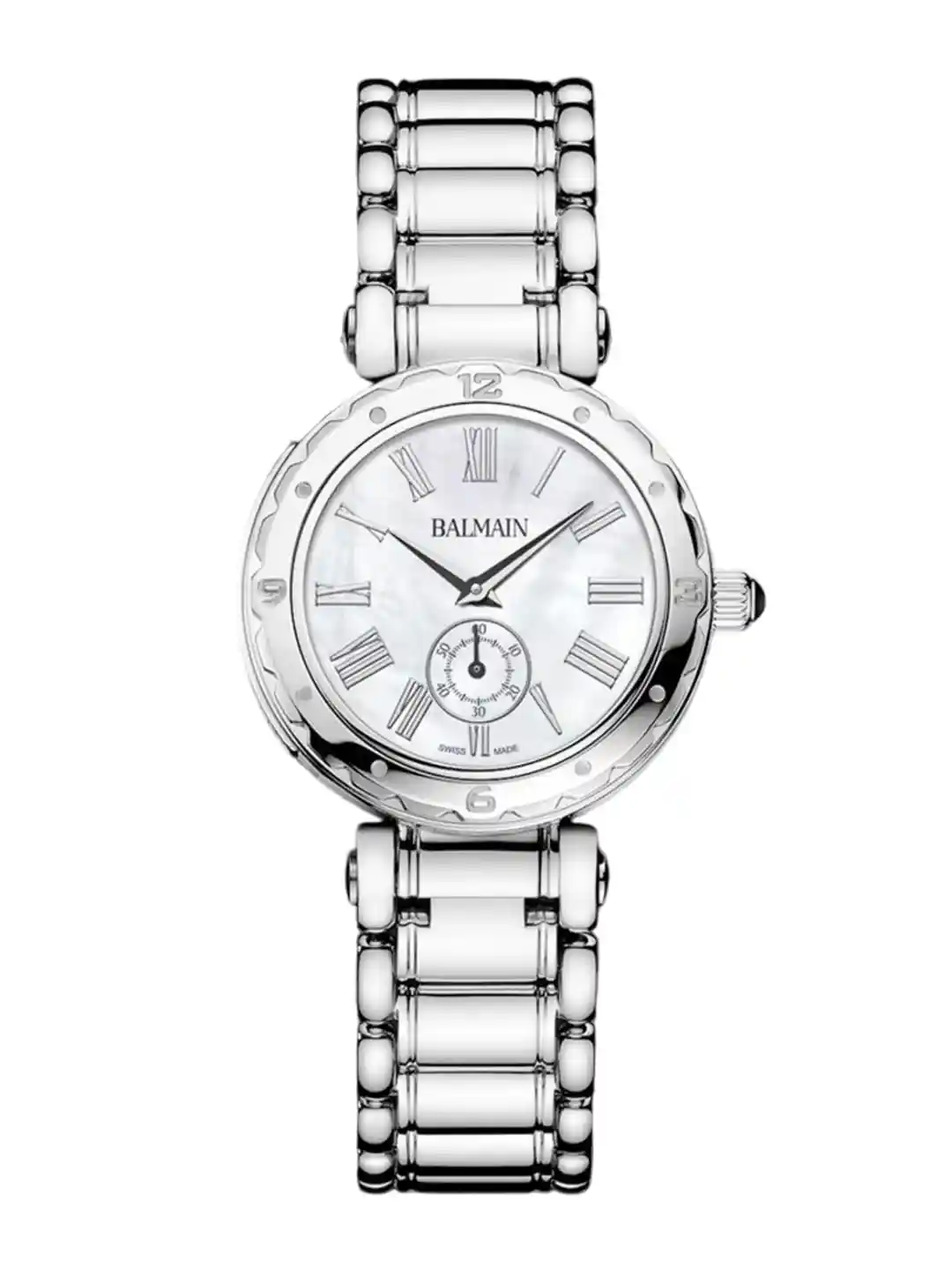 Balmain Women Embellished Dial Stainless Steel Bracelet Style Straps  Analogue Watch B45513382