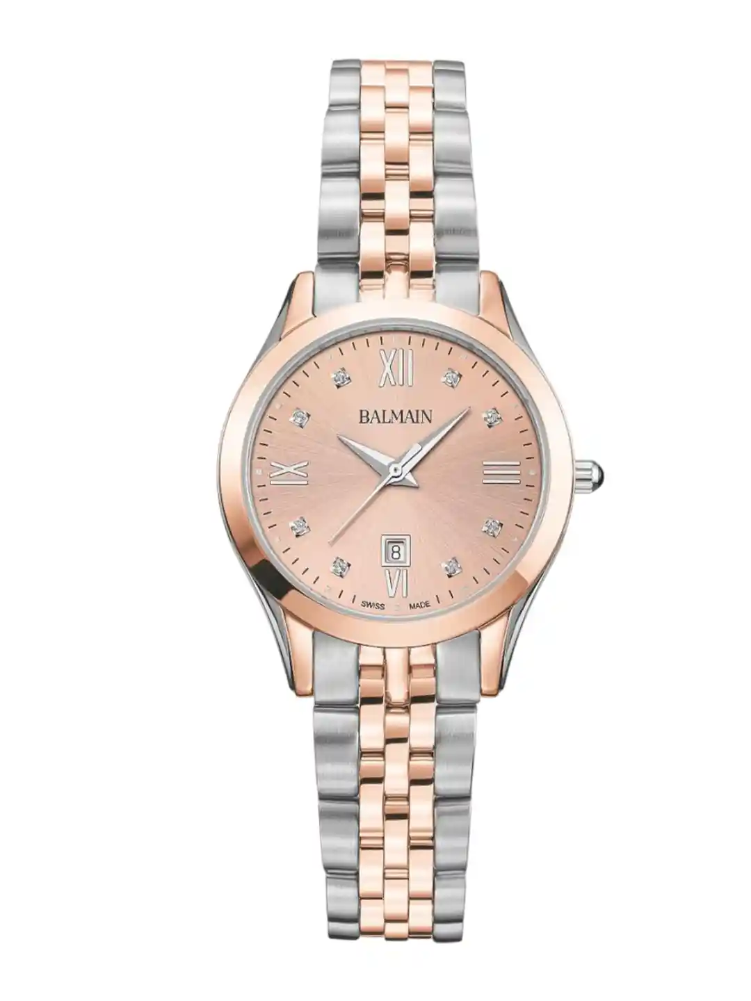 Buy Balmain Women Stainless Steel Bracelet Straps Round Reset Time