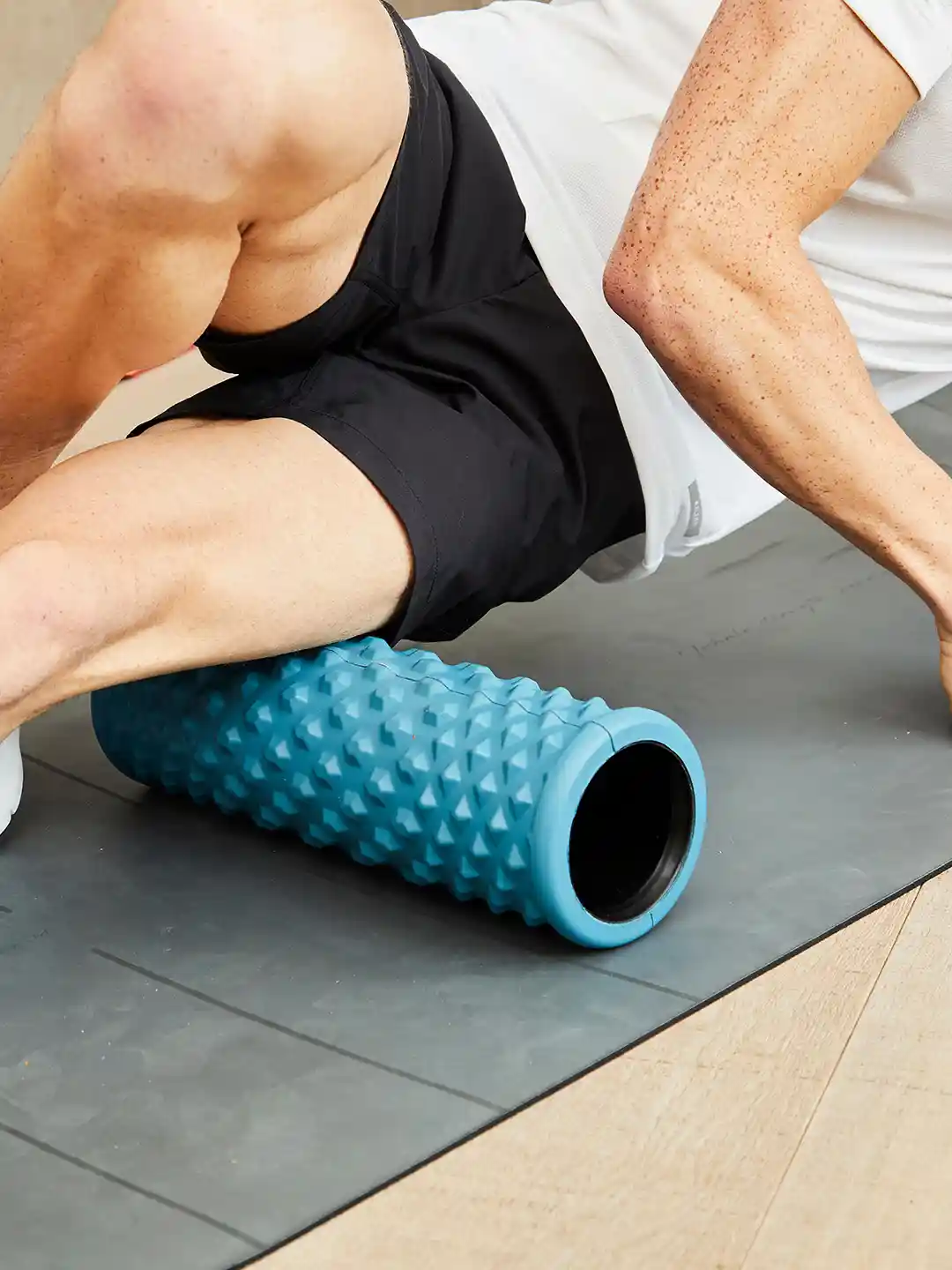 Buy Decathlon Deep Tissue Hard Foam Massage Roller Workout
