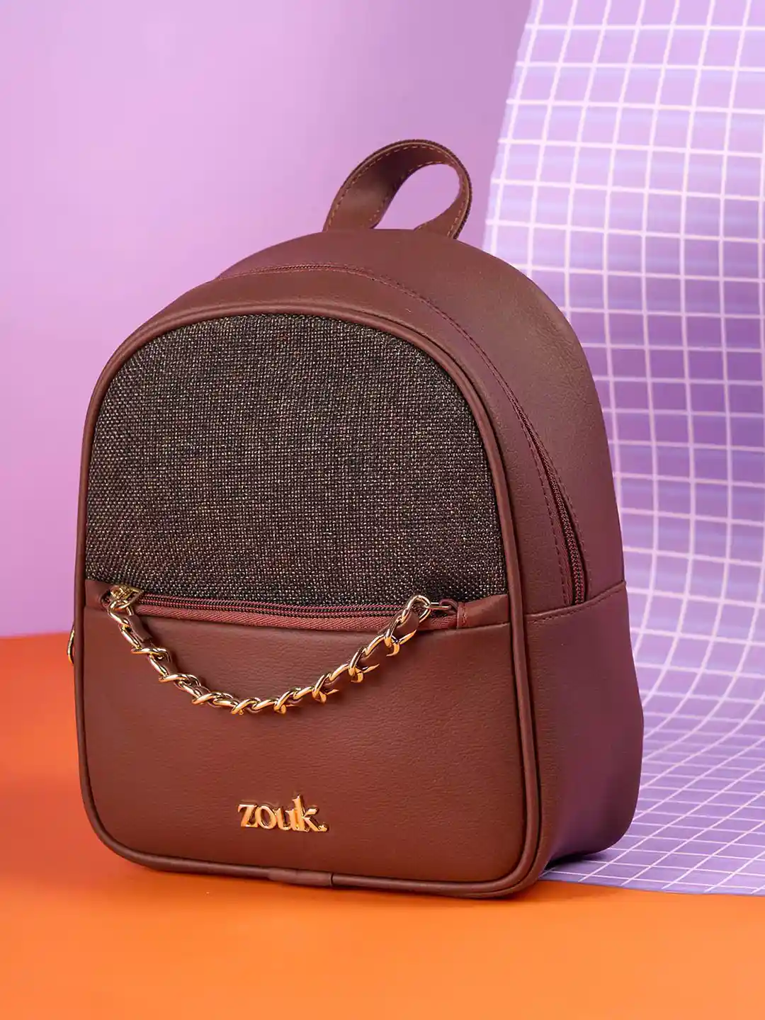 Buy ZOUK Women Mayra Mini Daypack Bristel Backpacks Backpacks