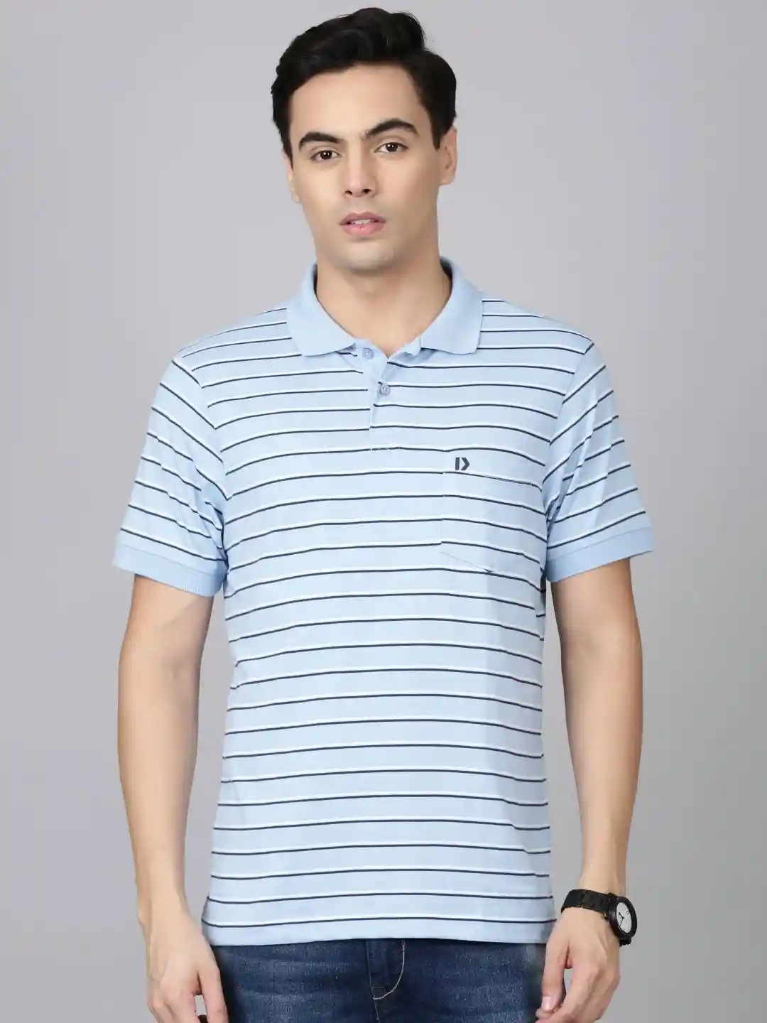 Buy Dixcy Scott Originals Men Striped Cotton T-shirt Tshirts for
