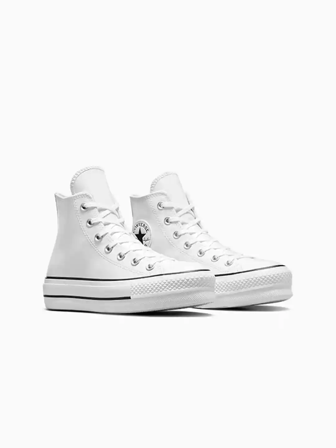 Converse Women Chuck Taylor All Star Leather Platform High Top Sneaker - Main Image
