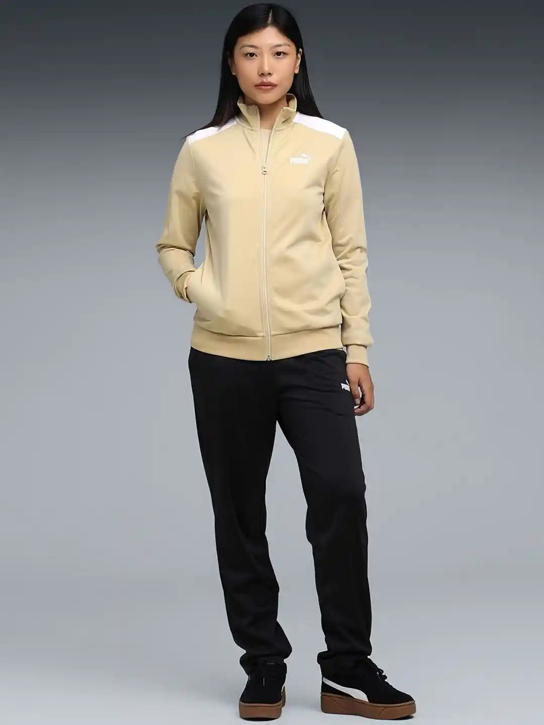 Puma Women Long Sleeve Zip-Up Tracksuit