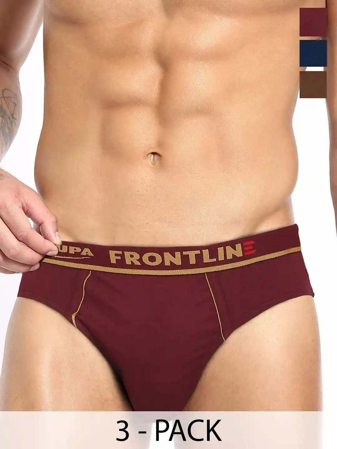 Briefs Rupa Frontline Winter Wear Plain Rupa Frontline Men
