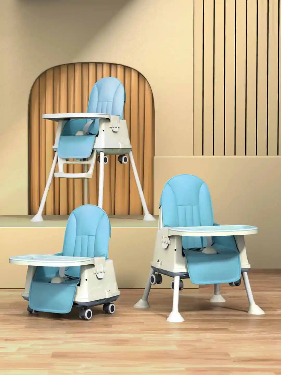 Baby Doll Furniture Wooden High Chair Vintage Old Wooden Wood Baby