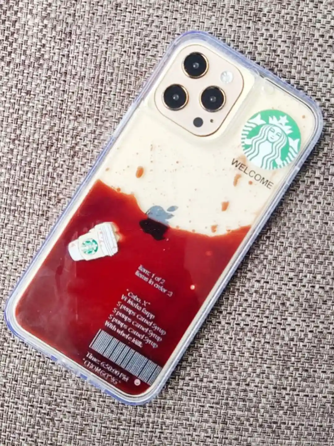 Buy CASE CREATION iPhone 13 Starbucks Liquid Coffee Floating Cup
