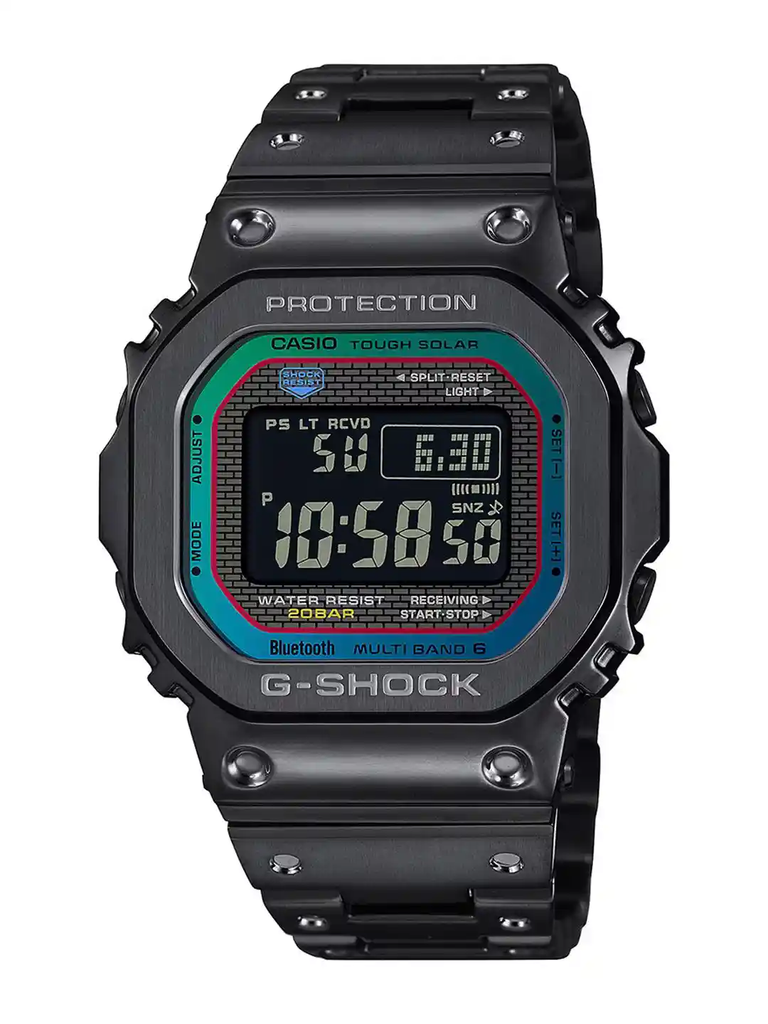 Buy CASIO G-SHOCK GMW-B5000BPC-1PR Black Digital dial Stainless
