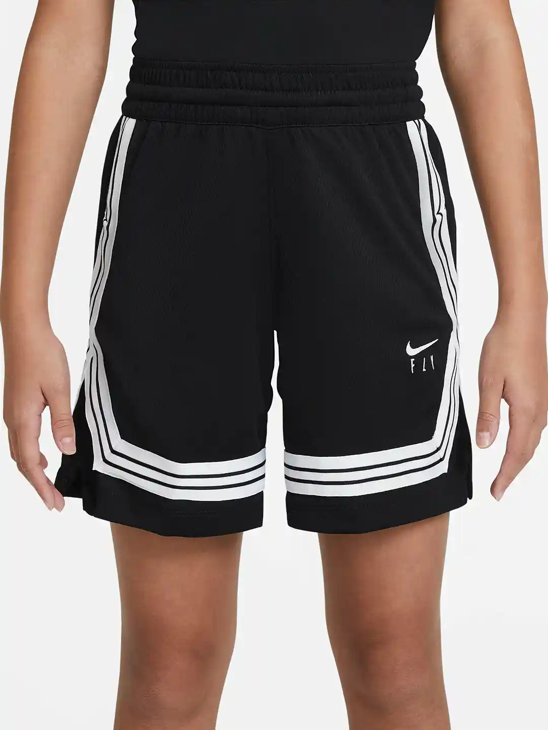 Nike Fly Crossover Older Girls Regular Fit Mid-Rise Basketball Shorts