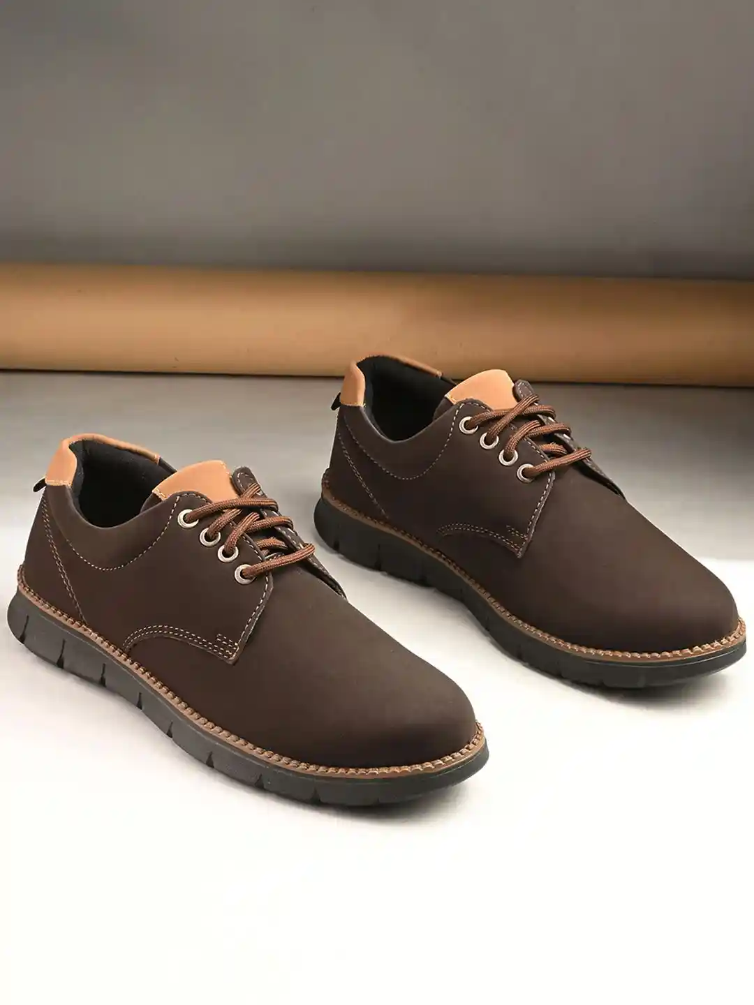 Mactree Men Round Toe Derbys Casual Shoes