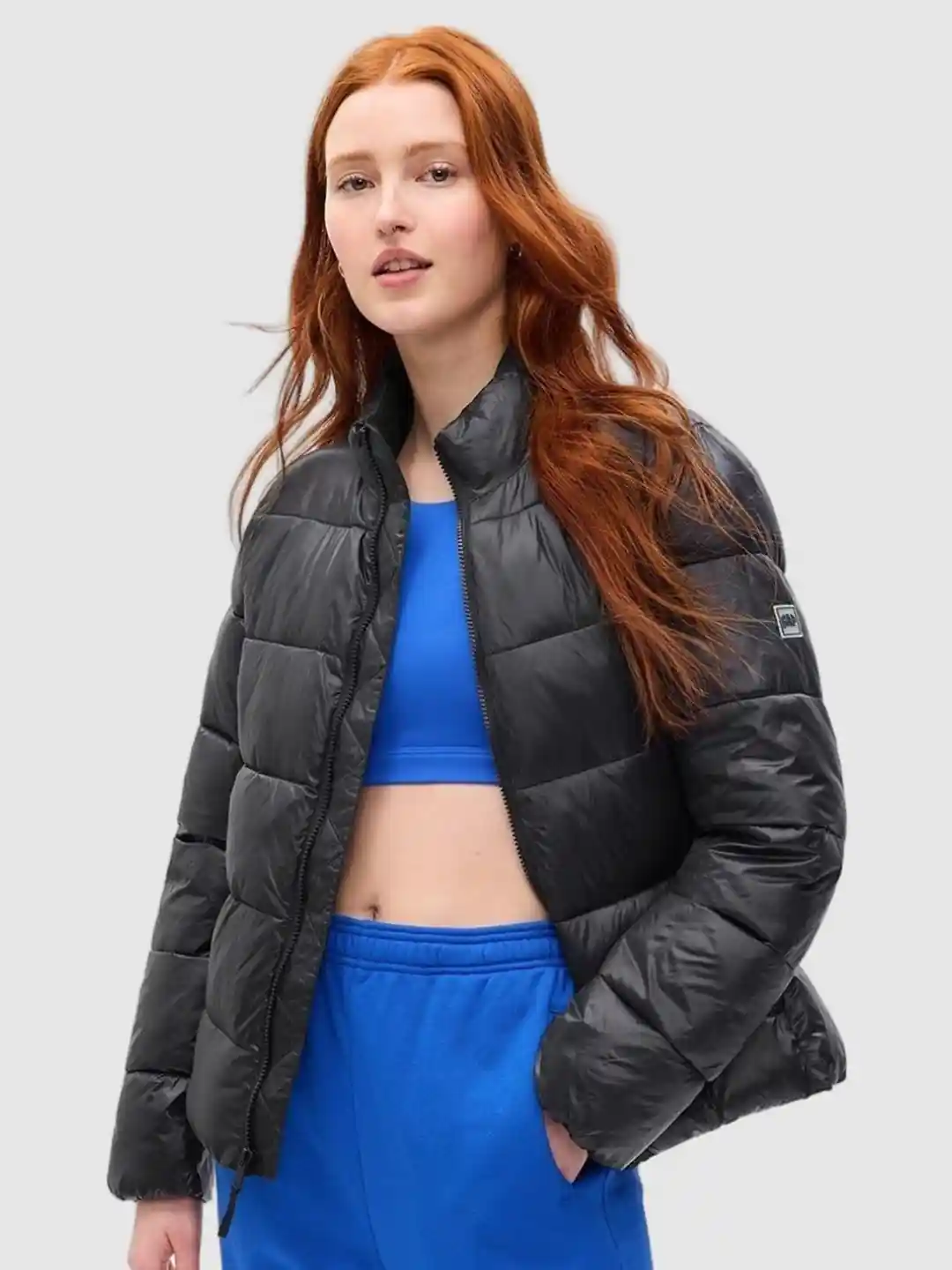GAP Quilted Relaxed-Fit Puffer Jacket