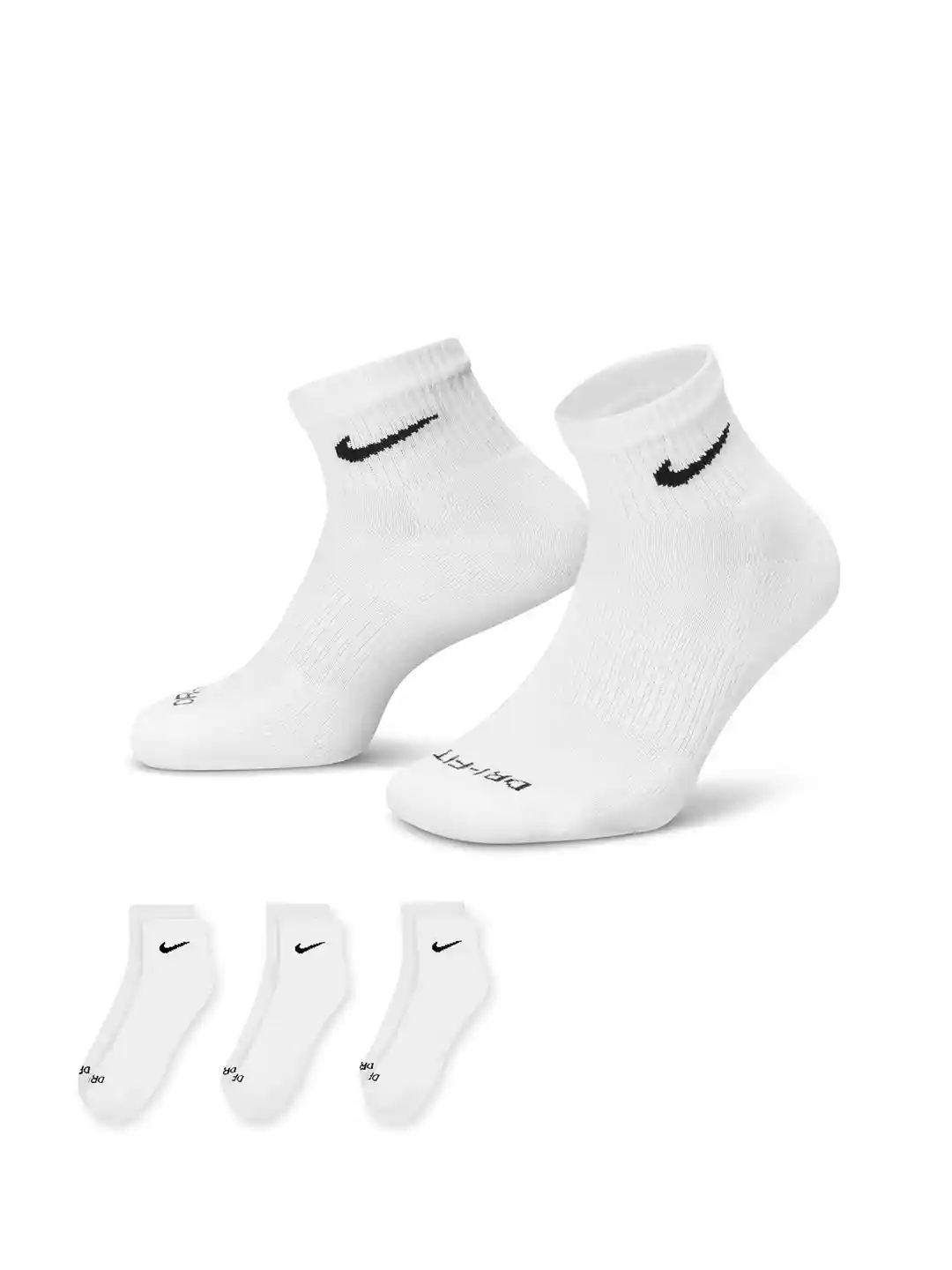 Buy Nike Everyday Plus Cushioned Training Ankle Socks (3 Pairs