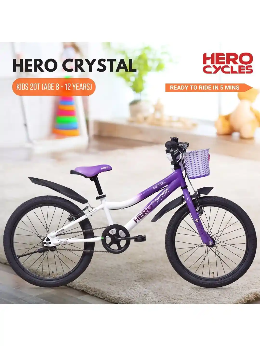 Buy Hero Girls Crystal 20T Cycle Bicycle for Girls 33121853 Myntra