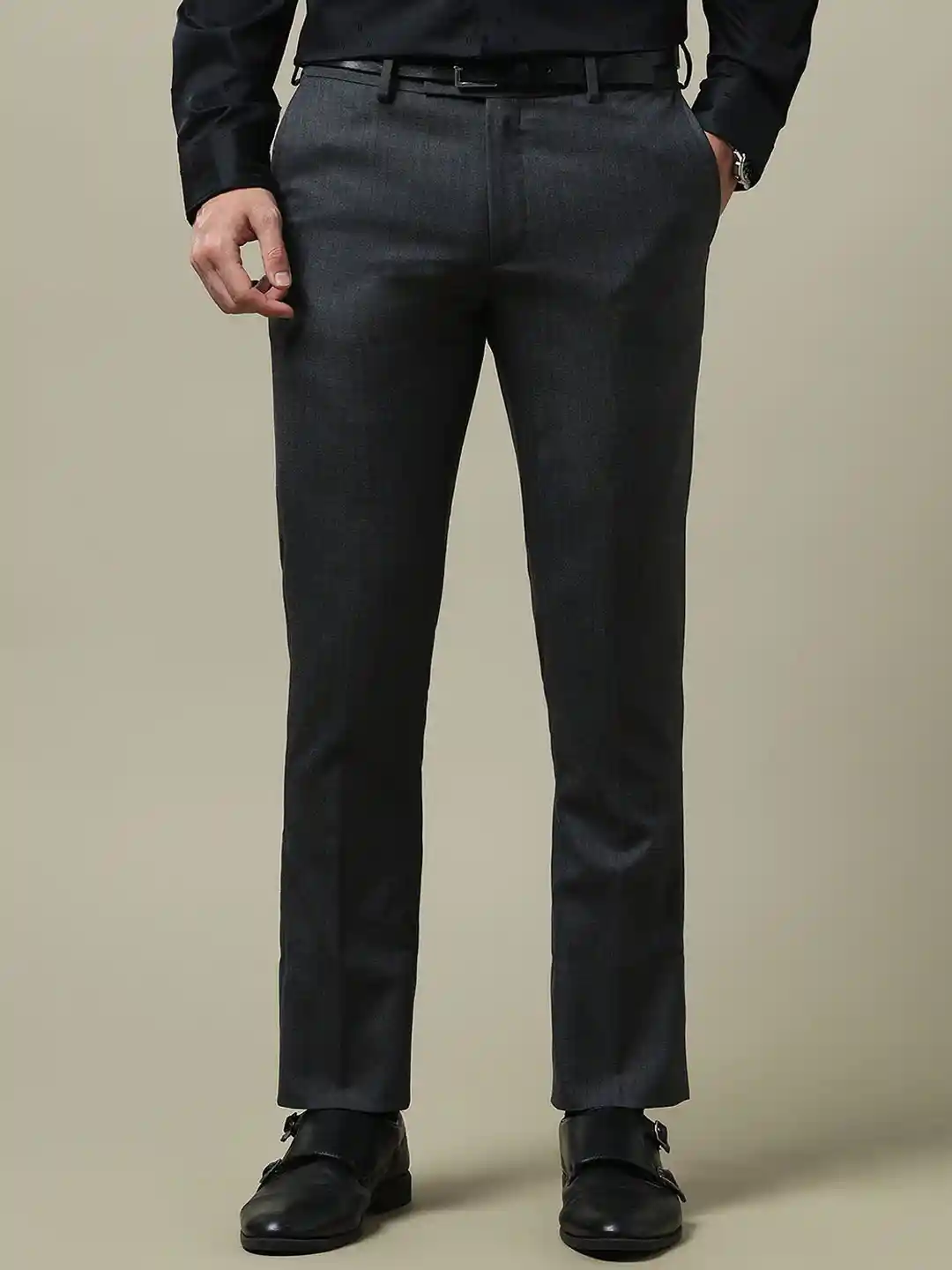 Buy Arrow Men Classic 1851 Autoflex Striped Regular Fit Formal