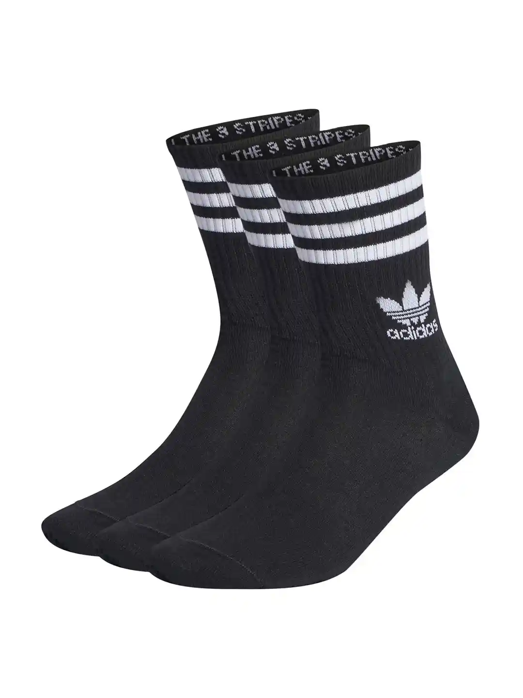 Buy ADIDAS Originals Unisex Pack Of Striped Cotton Crew Length