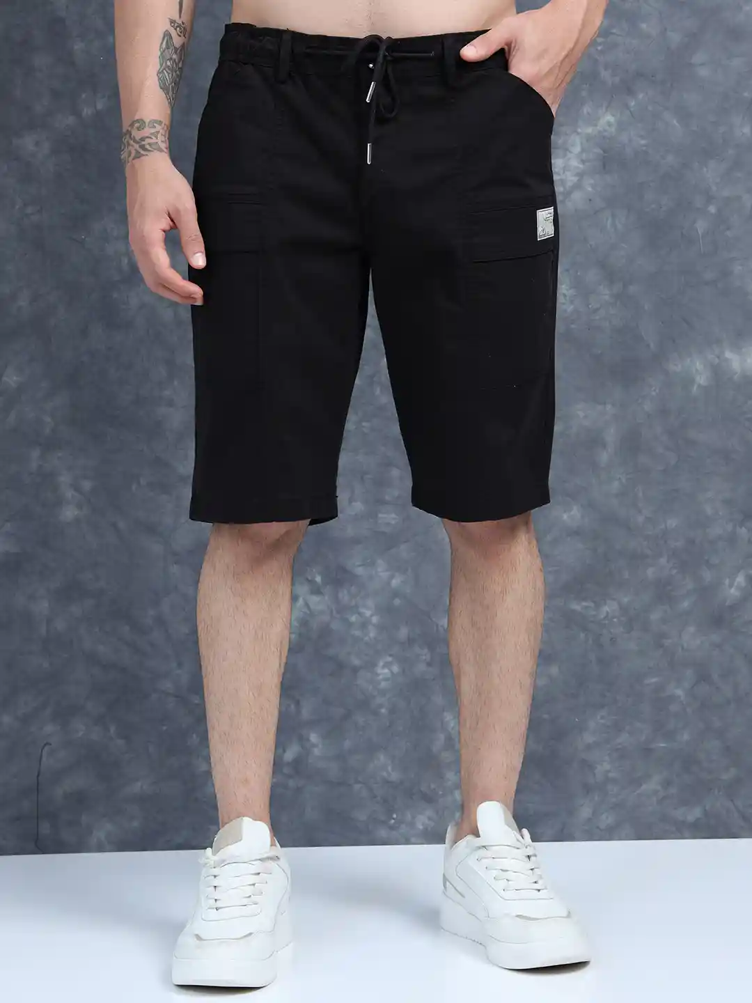 Buy The Roadster Lifestyle Co Men Mid-Rise Relaxed-Fit Cargo