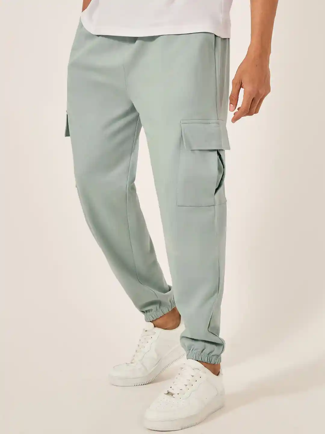 Buy Styli Men Oversized Cargo Jogger Track Pants for Men